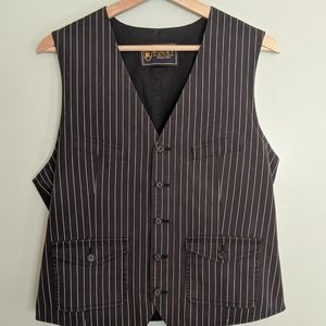 Rugby Ralph Lauren Pinstripe Vest Waistcoat